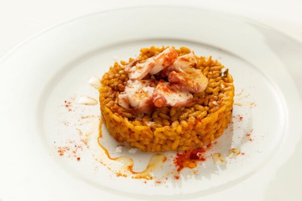 Arroz de pulpo con pimentón de la Vera