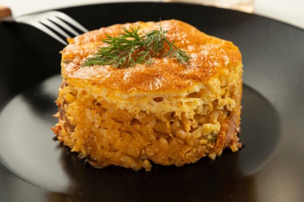 Arroz de montaña con costra