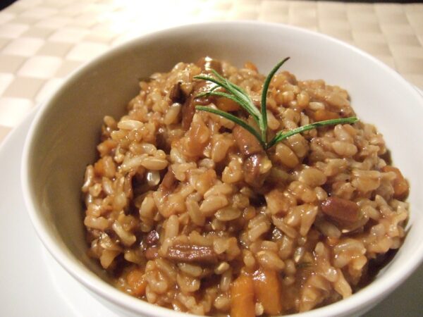 Risotto a la carbonara